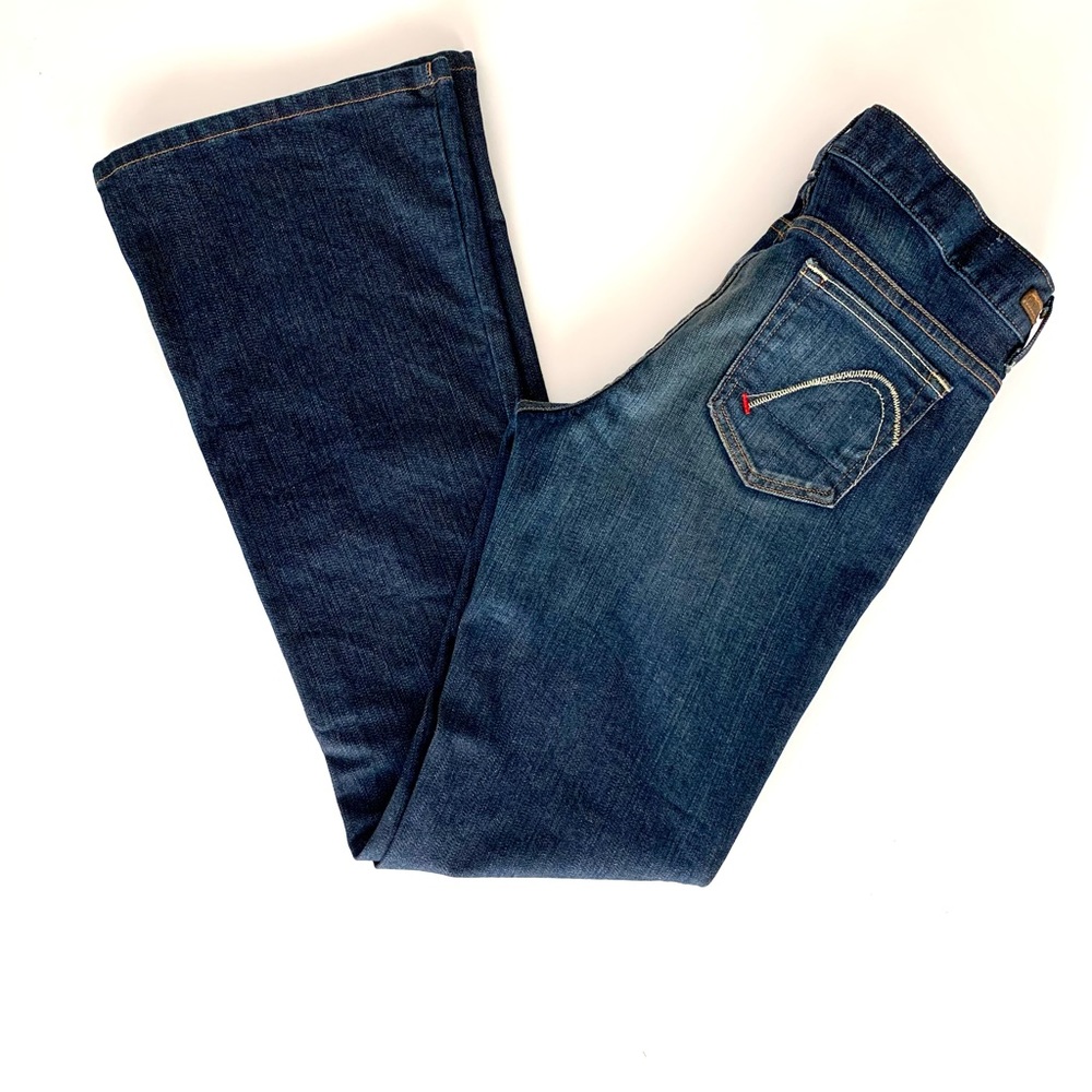 Guess Premium- Size 29 Flirt stretch Jean dark wash Flared leg